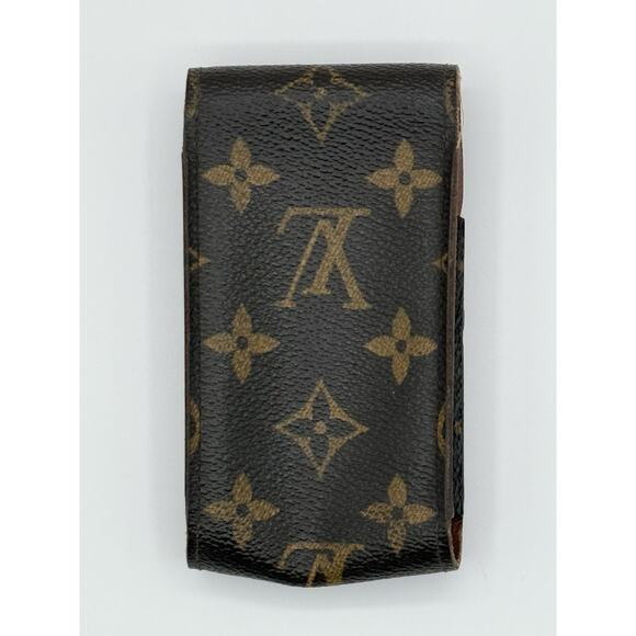 Vintage Louis Vuitton LV Monogram Cigarette Tobacco Case Holder - Picture 3 of 7